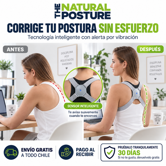 TheNaturalPosture™ Corrector De Postura Inteligente