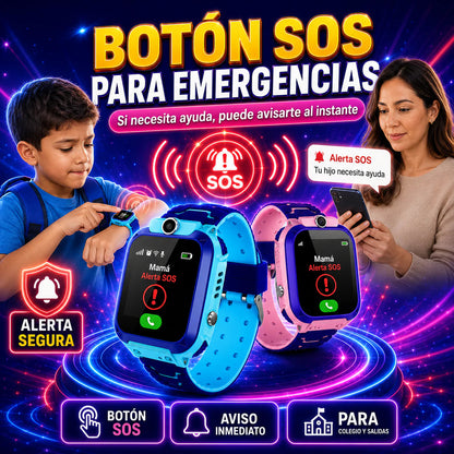 Reloj Inteligente GPS para Ninõs