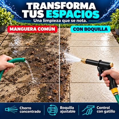 HidroFuerza™ Boquilla de Agua de Alta Presión 5 en 1