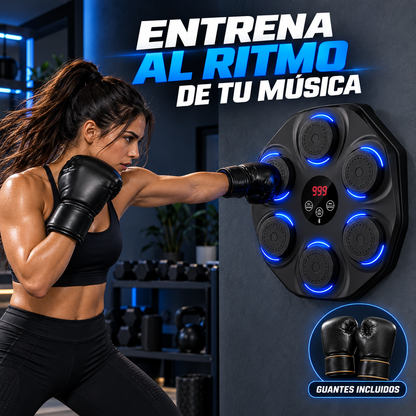 Máquina de Boxeo Musical con Guantes de Regalo 🎁
