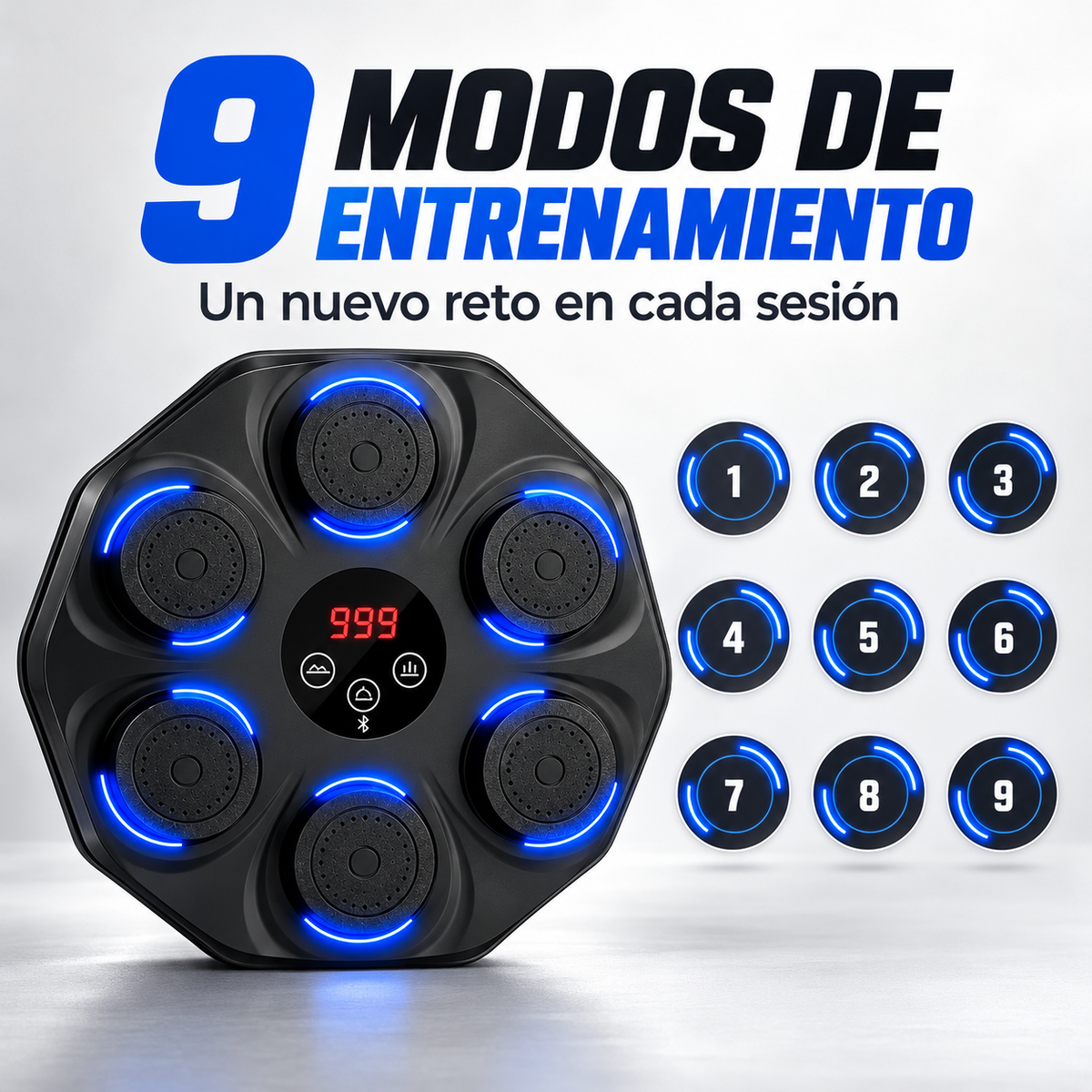 Máquina de Boxeo Musical con Guantes de Regalo 🎁