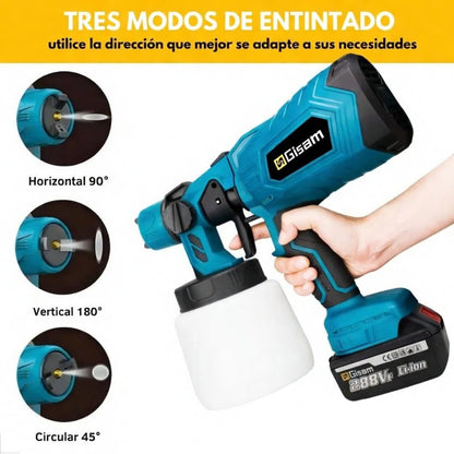 SprayMaster PRO™ - Pistola Pulverizadora Sin Cable Profesional