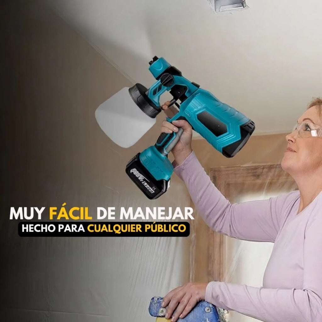 SprayMaster PRO™ - Pistola Pulverizadora Sin Cable Profesional